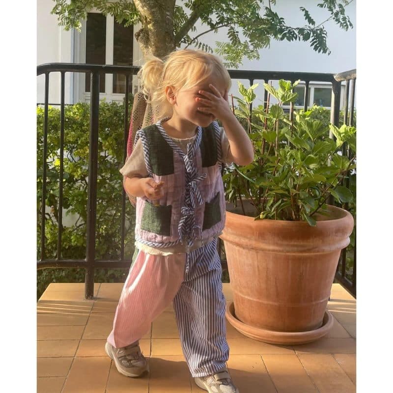 Sissel Edelbo MINI / Sage Vest / Lavender — billede 8