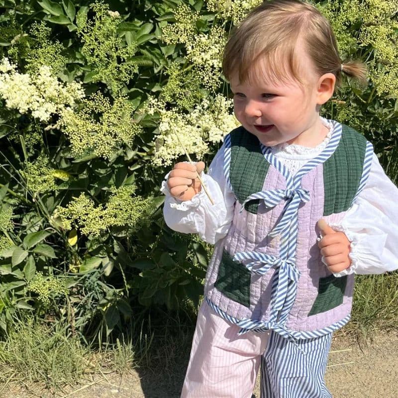 Sissel Edelbo MINI / Sage Vest / Lavender — billede 9