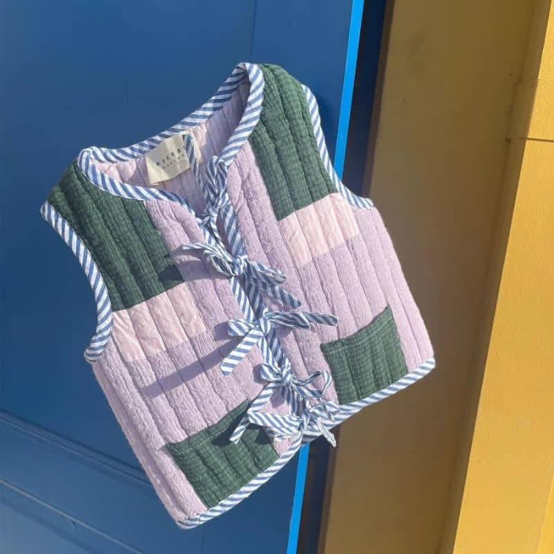 Sissel Edelbo MINI / Sage Vest / Lavender — billede 5