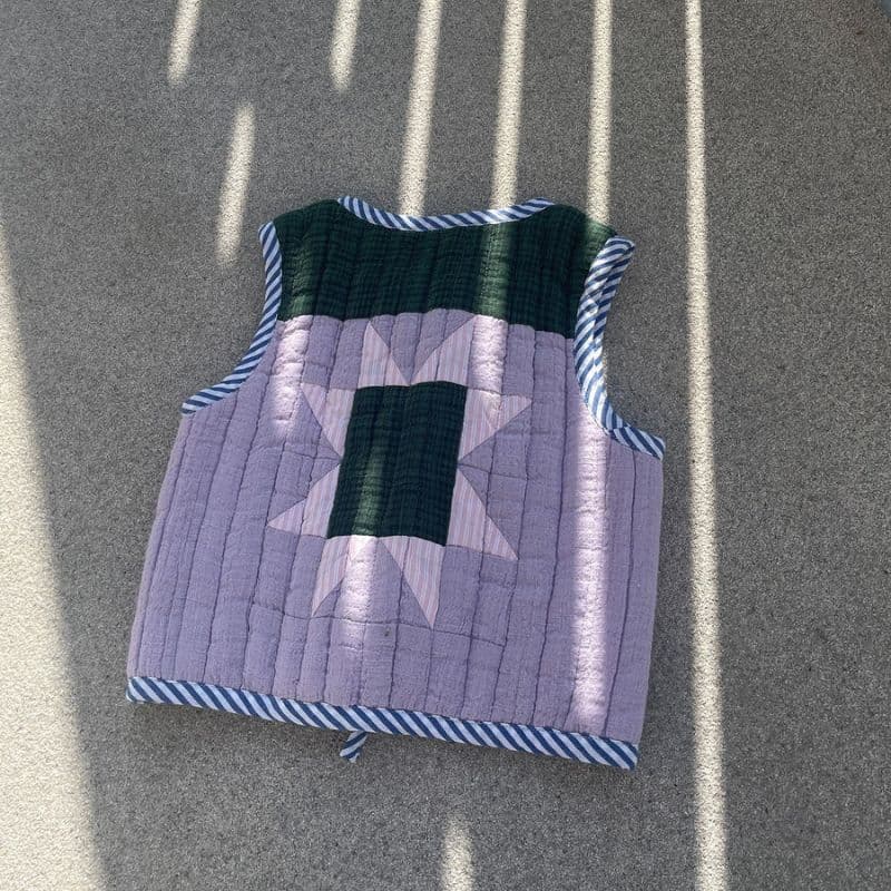 Sissel Edelbo MINI / Sage Vest / Lavender — billede 3