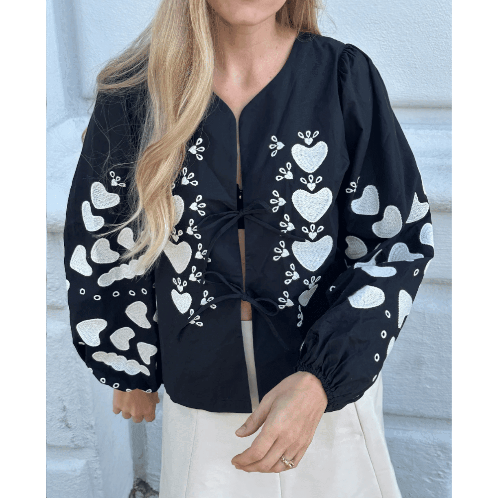 Sissel Edelbo / Elisabeth Top / Black White Swan — billede 1