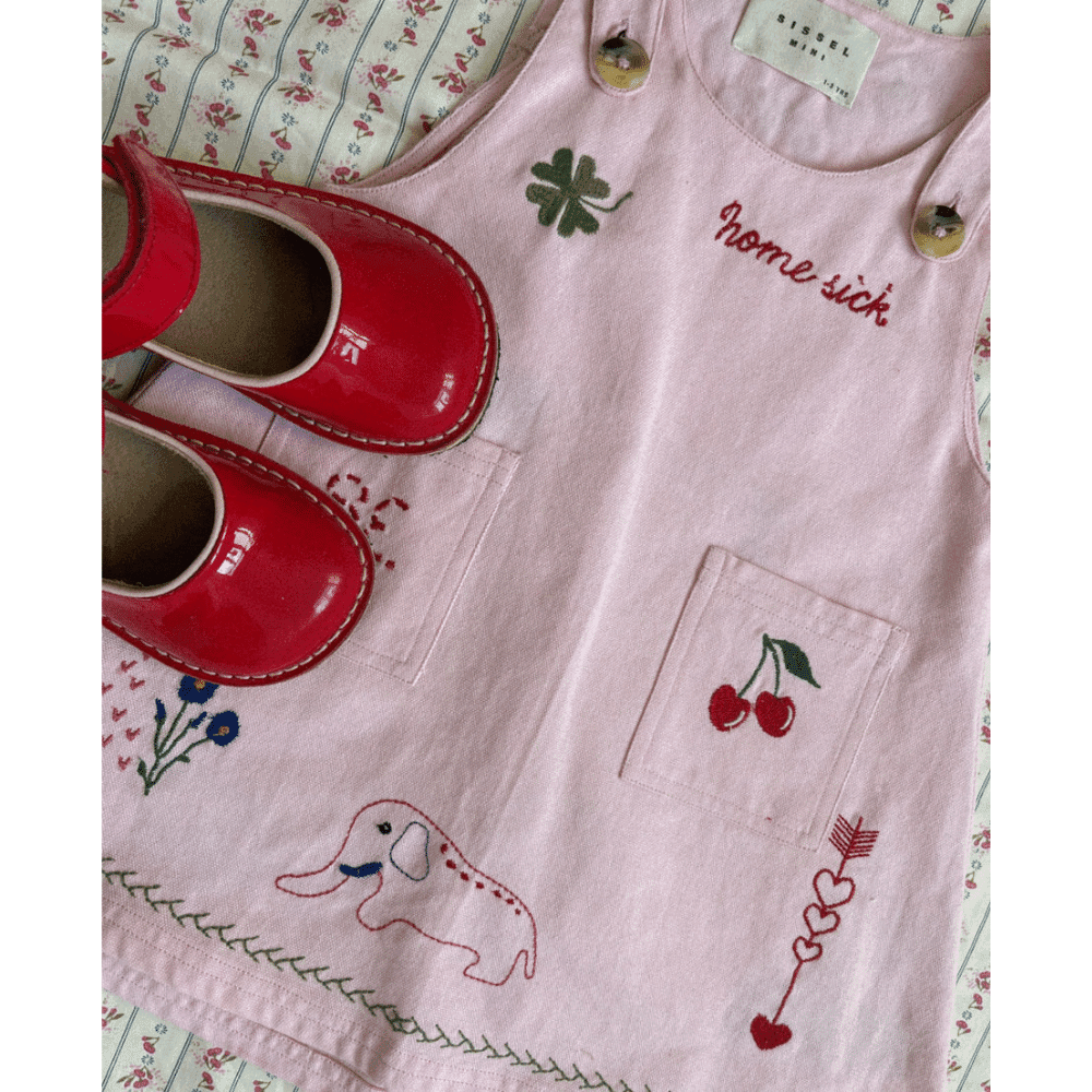Sissel Edelbo MINI / Magda Kjole / Pink — billede 5