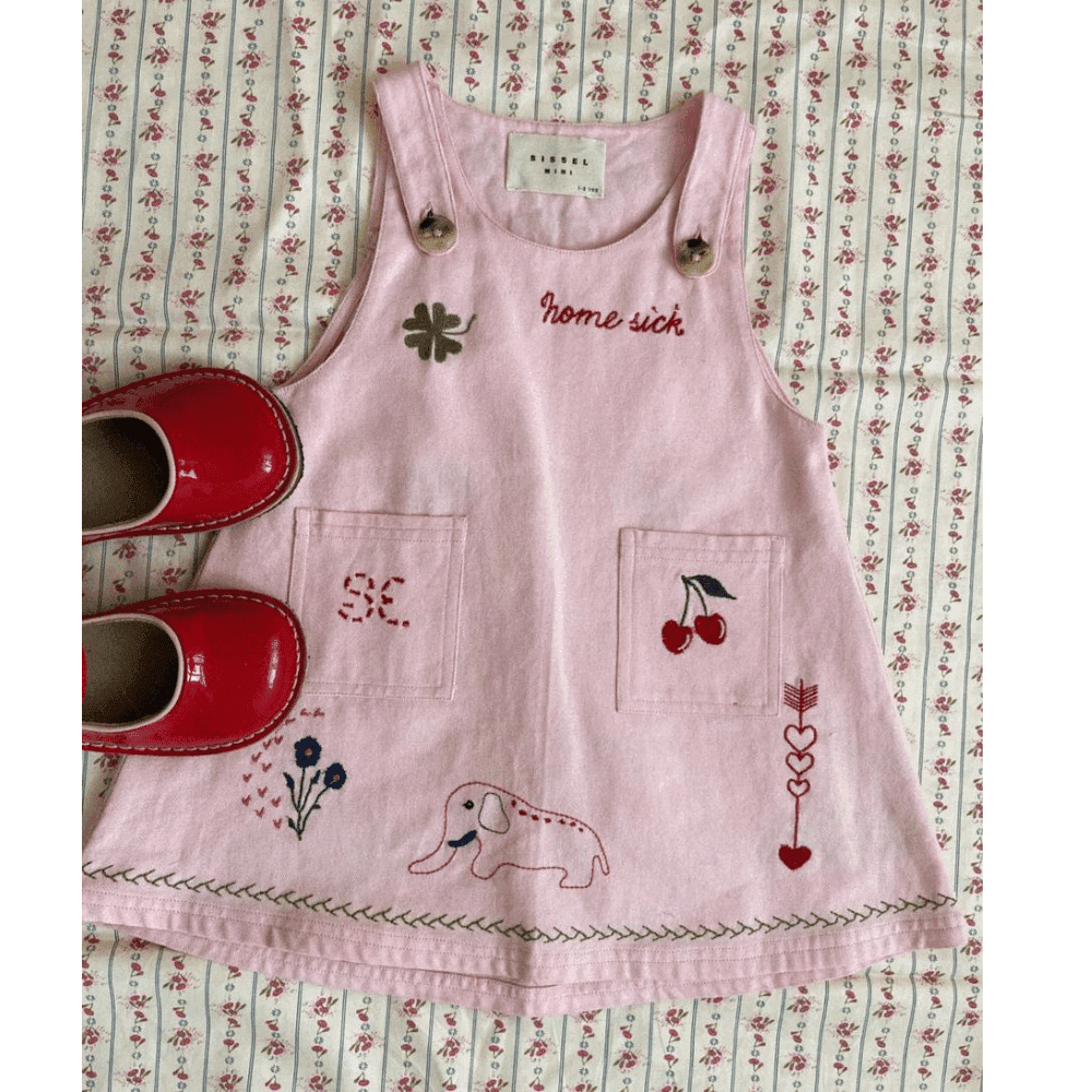 Sissel Edelbo MINI / Magda Kjole / Pink — billede 1