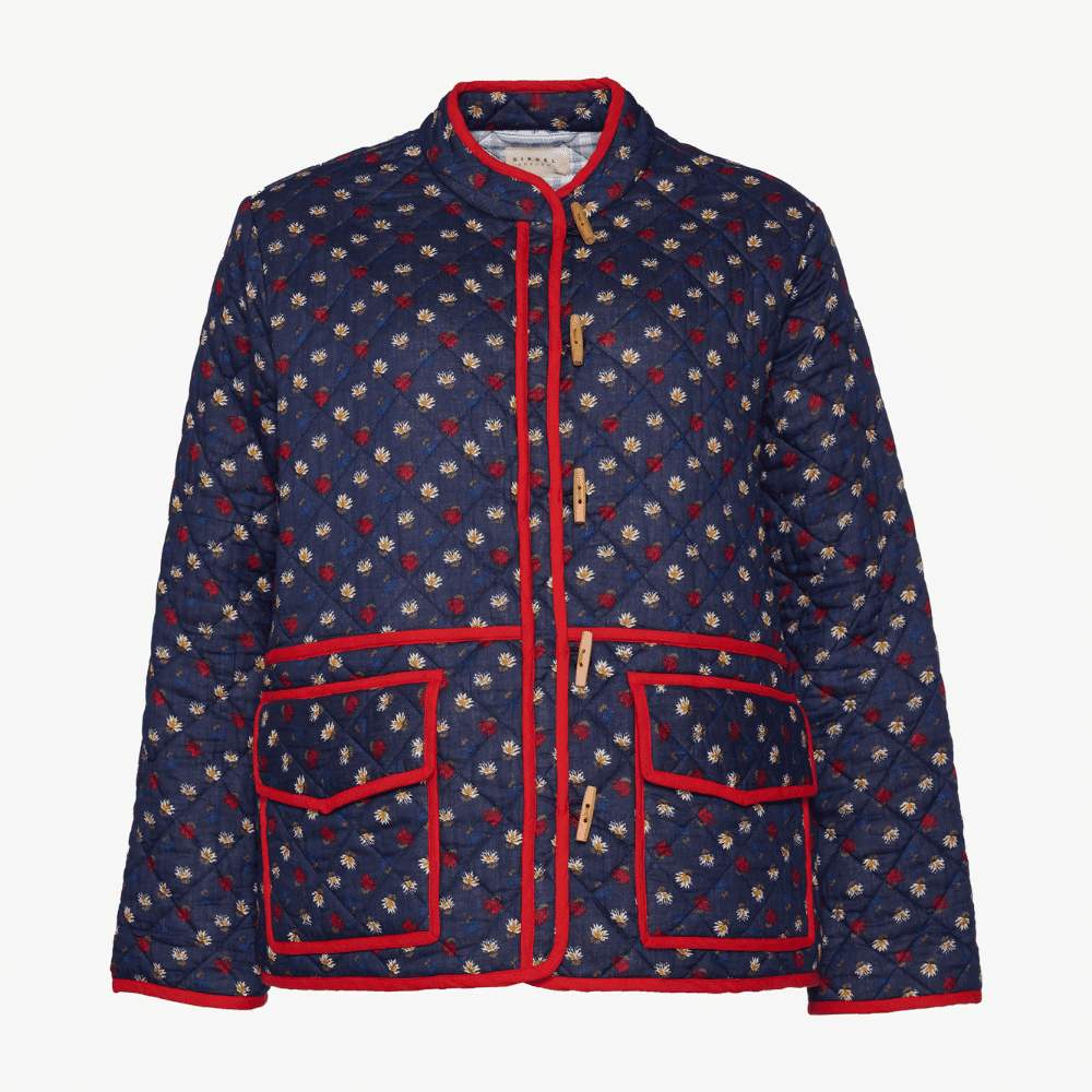 Sissel Edelbo / Adriane Quilted Jakke / Navy — billede 8
