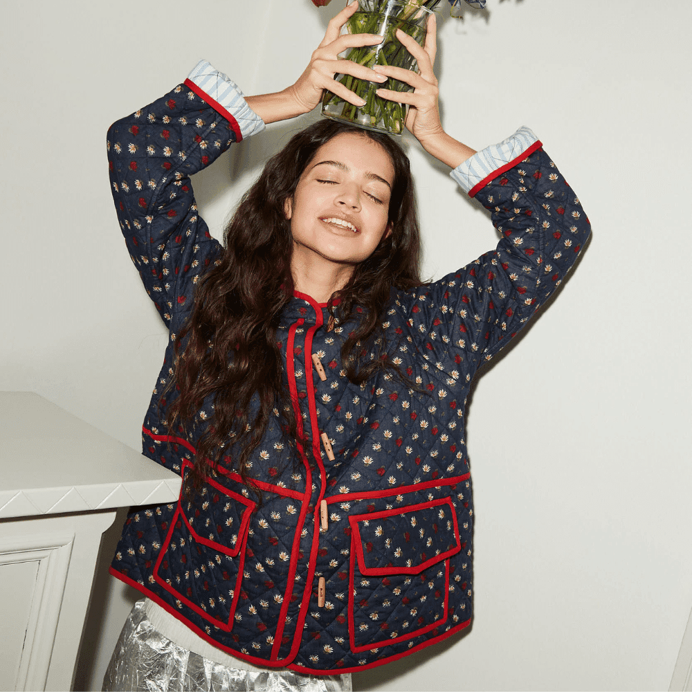 Sissel Edelbo / Adriane Quilted Jakke / Navy — billede 1