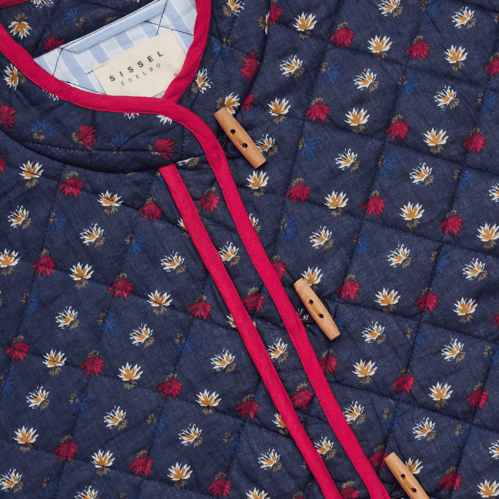 Sissel Edelbo / Adriane Quilted Jakke / Navy — billede 6