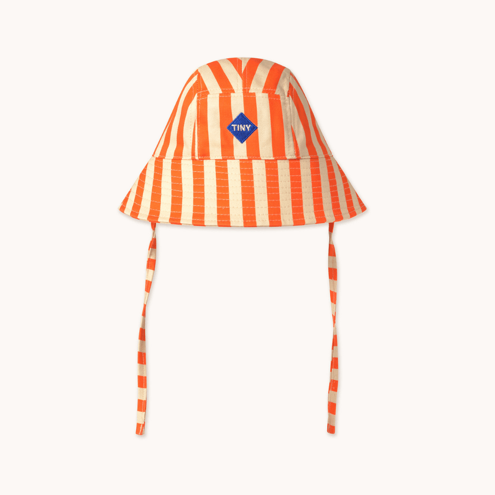 Tiny Cottons / Stribet Solhat / Orange — billede 2