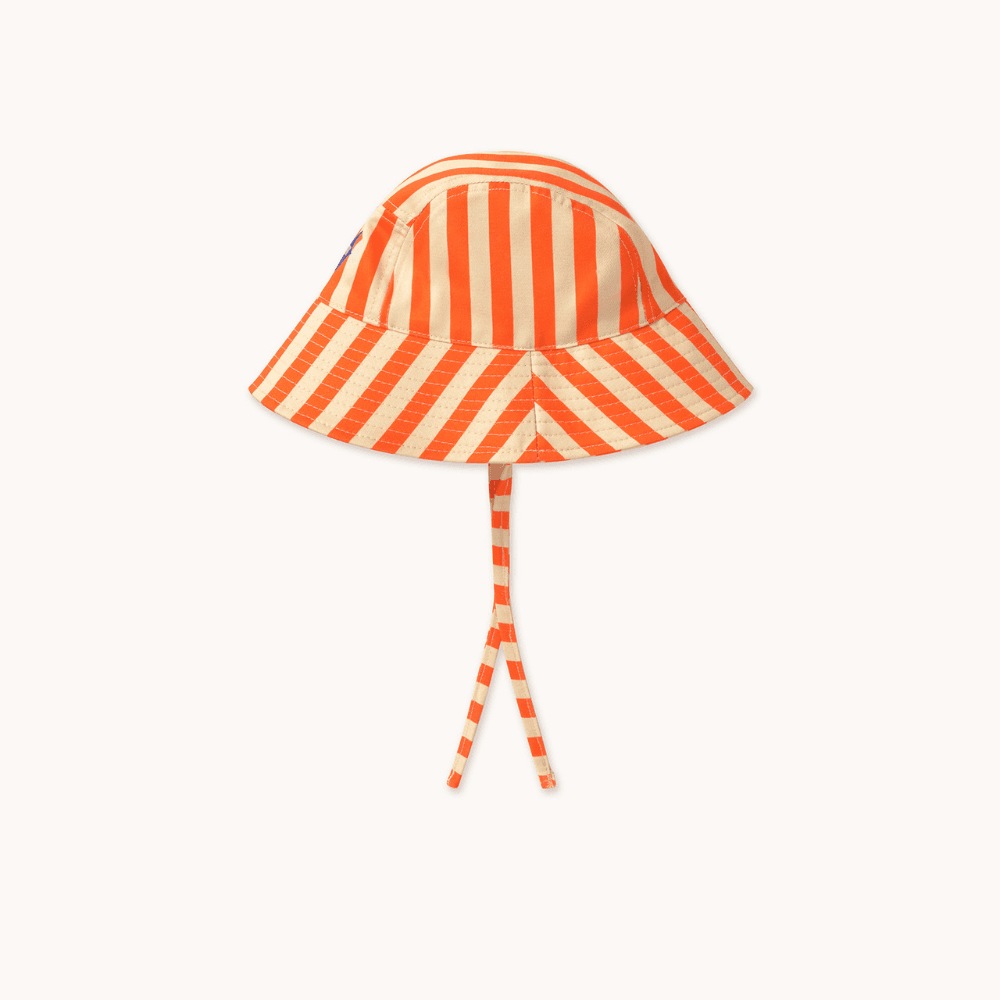 Tiny Cottons / Stribet Solhat / Orange — billede 1