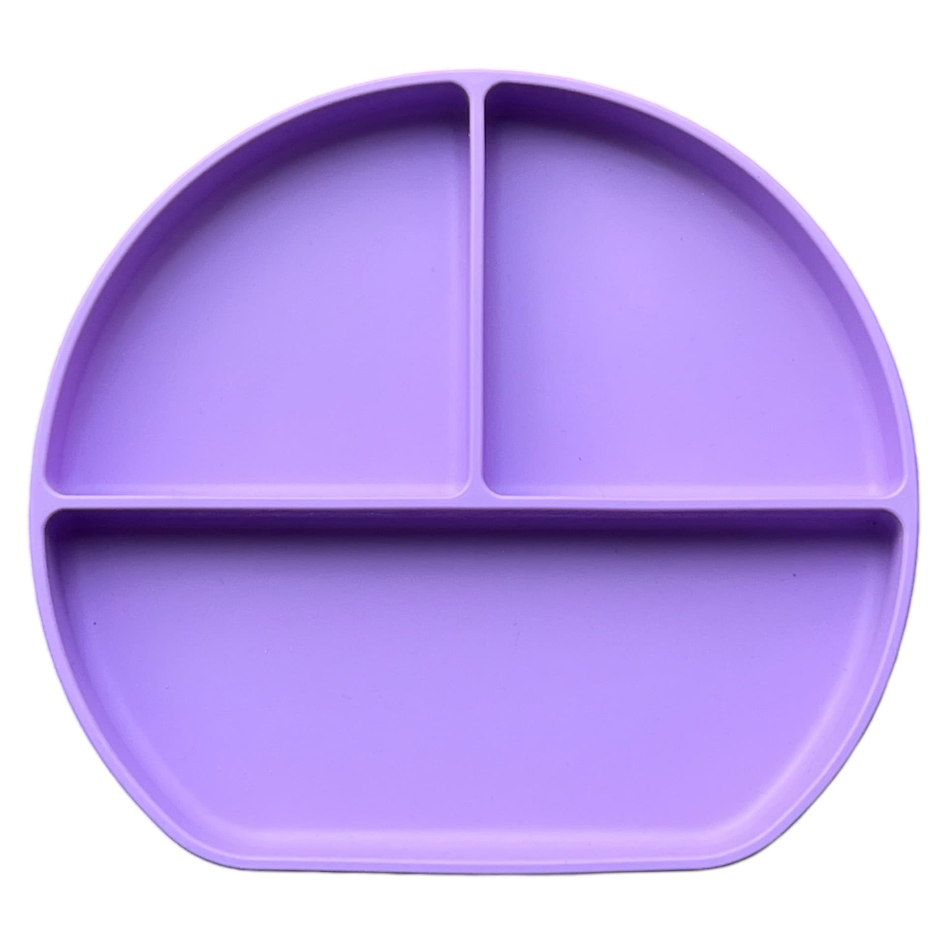 Tress Tableware / Rumopdelt tallerken med sugekop / lilla