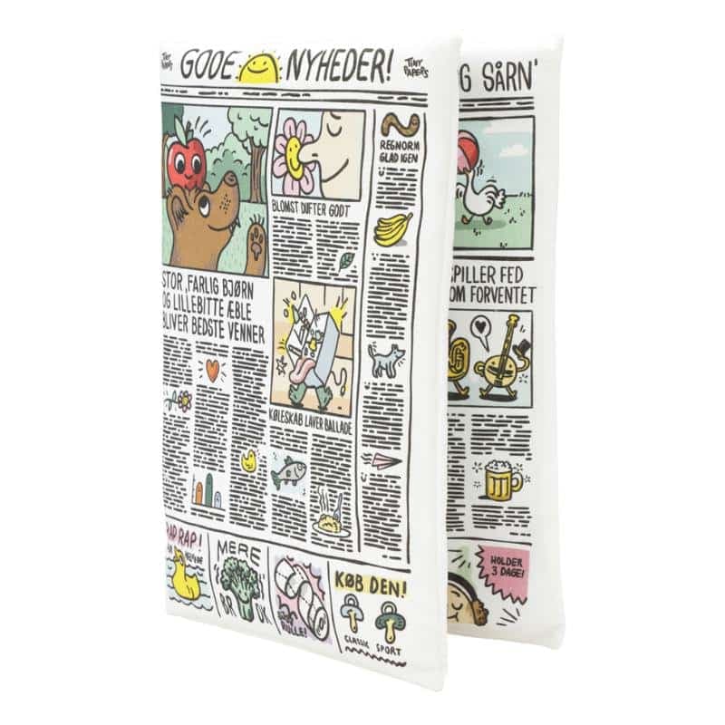 Tiny Papers / Stor avis / Knitrebog — billede 1