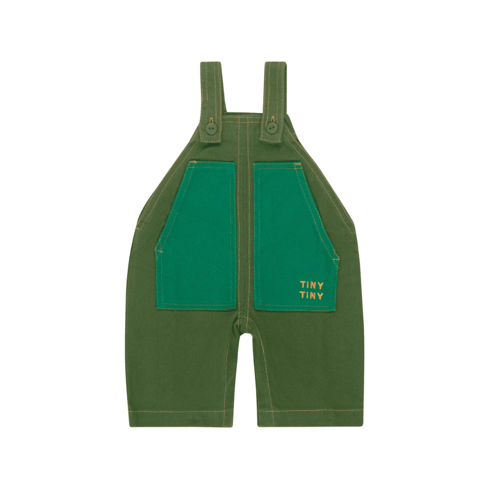 Tiny Cottons / Baby Overalls / Grøn — billede 1