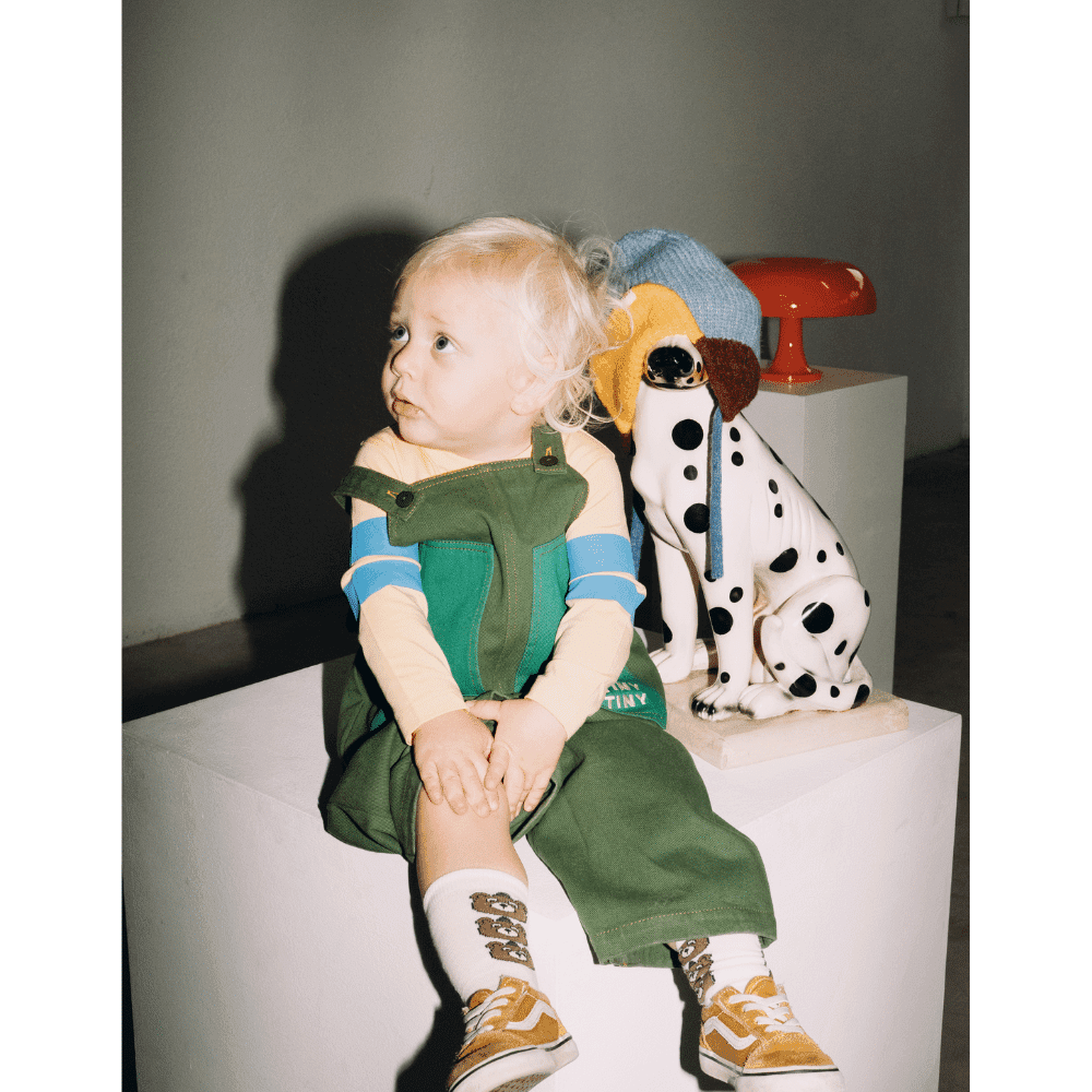 Tiny Cottons / Baby Overalls / Grøn — billede 4