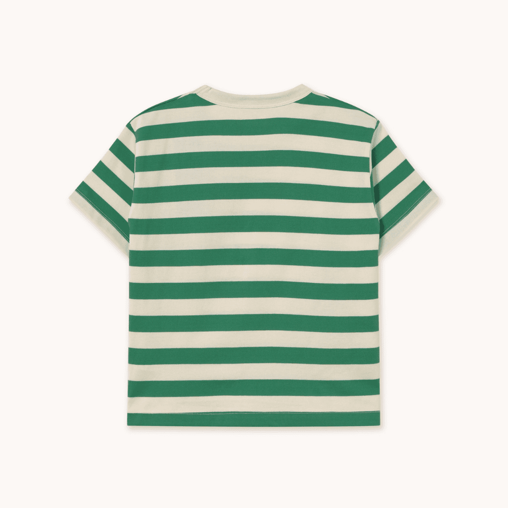 Tiny Cottons / Stribet T-shirt / Grøn — billede 2