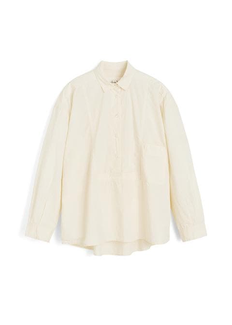 Aiayu / Umi Tunic Poplin / Pure Ecru — billede 1