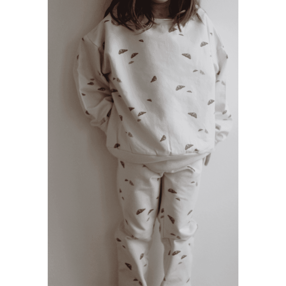 VACVAC studio / Petri sweat sæt / mini croissant — billede 1