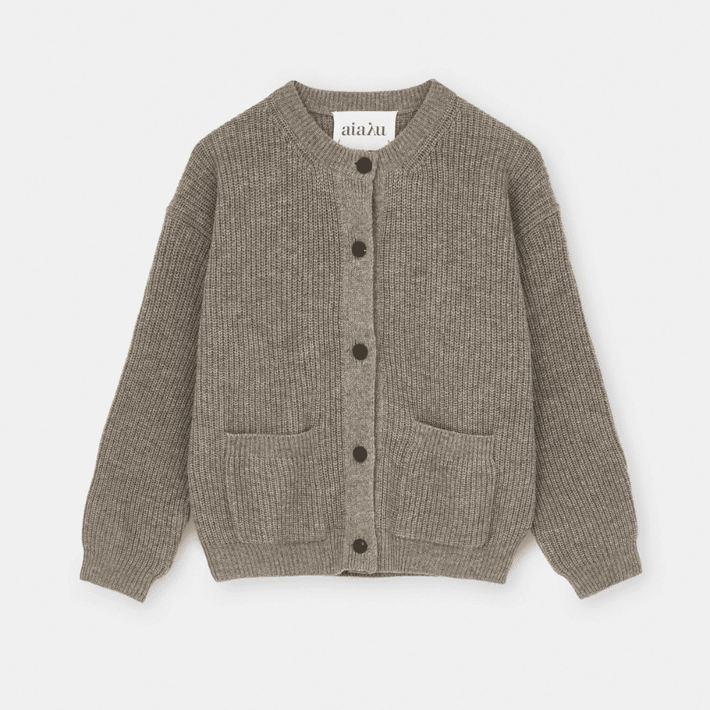 Aiayu / Bine Cardigan / Pure Soil — billede 1