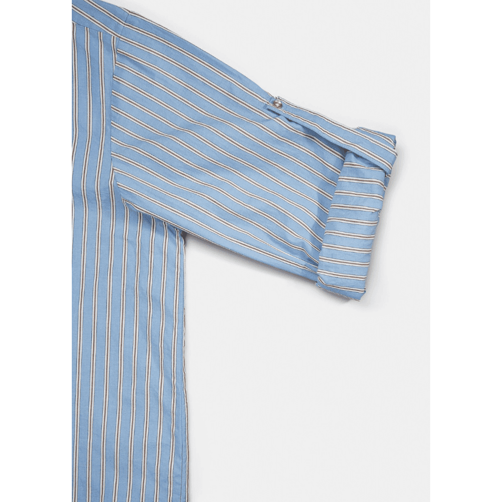 Aiayu / Shirt Striped / Mix Baby Blue — billede 4