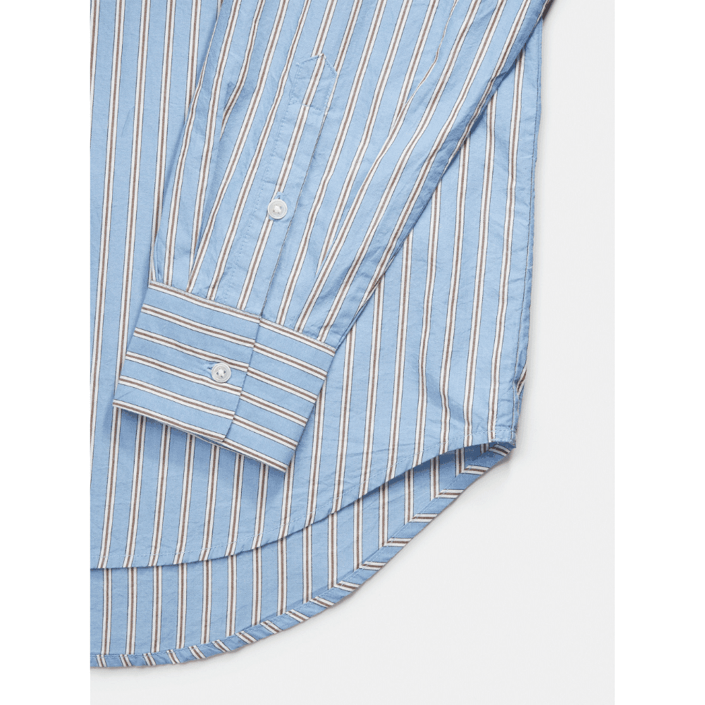 Aiayu / Shirt Striped / Mix Baby Blue — billede 3