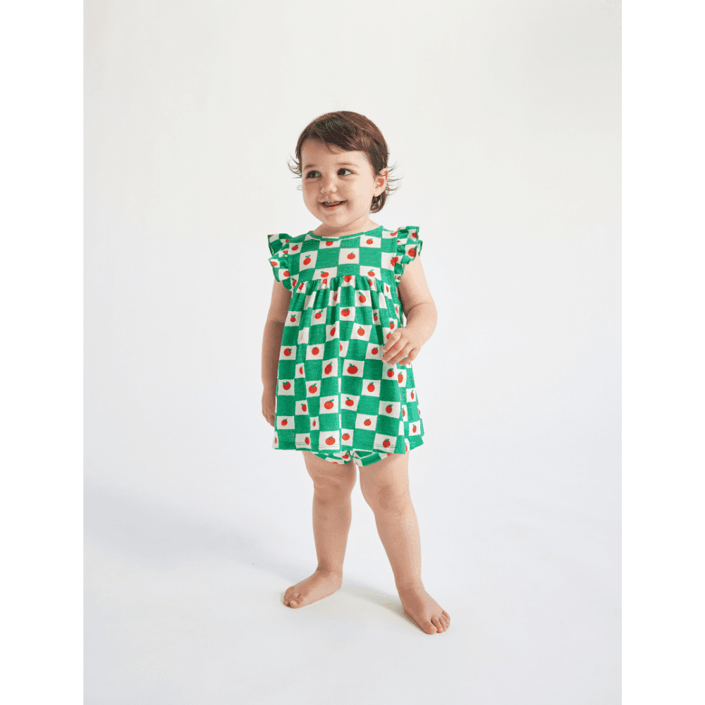 Bobo Choses / Baby flæsekjole / tomat — billede 2