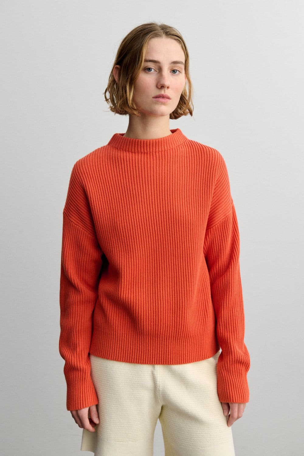 FUB Woman / Summer Sweater / Tangerine — billede 2