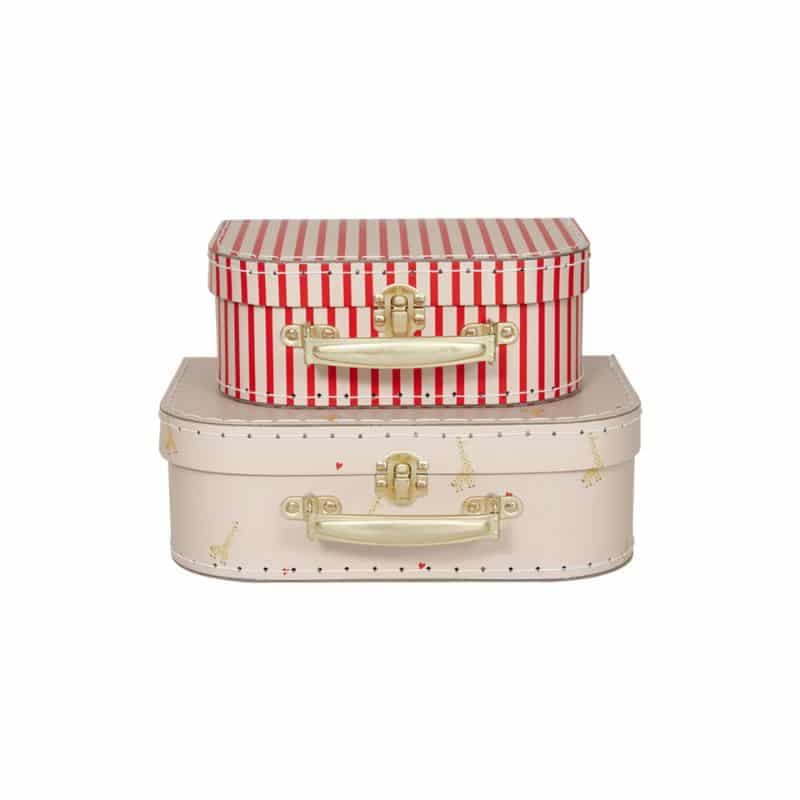 OYOY MINI / Mini Kuffert sæt / Giraffe & Stripe — billede 1