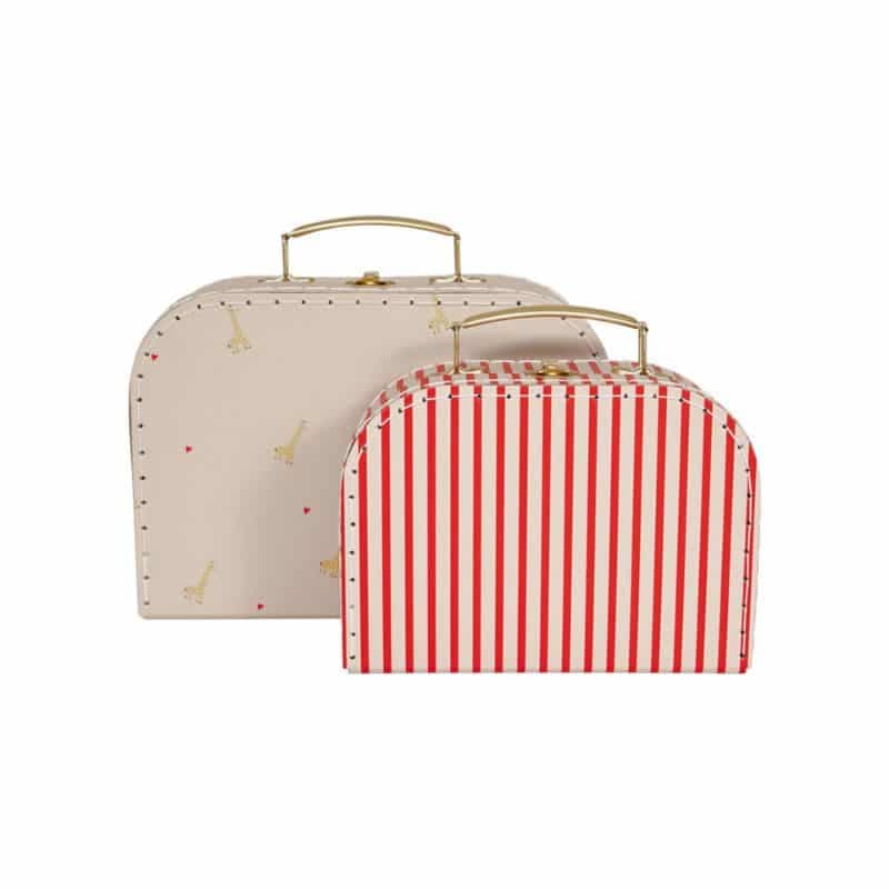 OYOY MINI / Mini Kuffert sæt / Giraffe & Stripe — billede 2