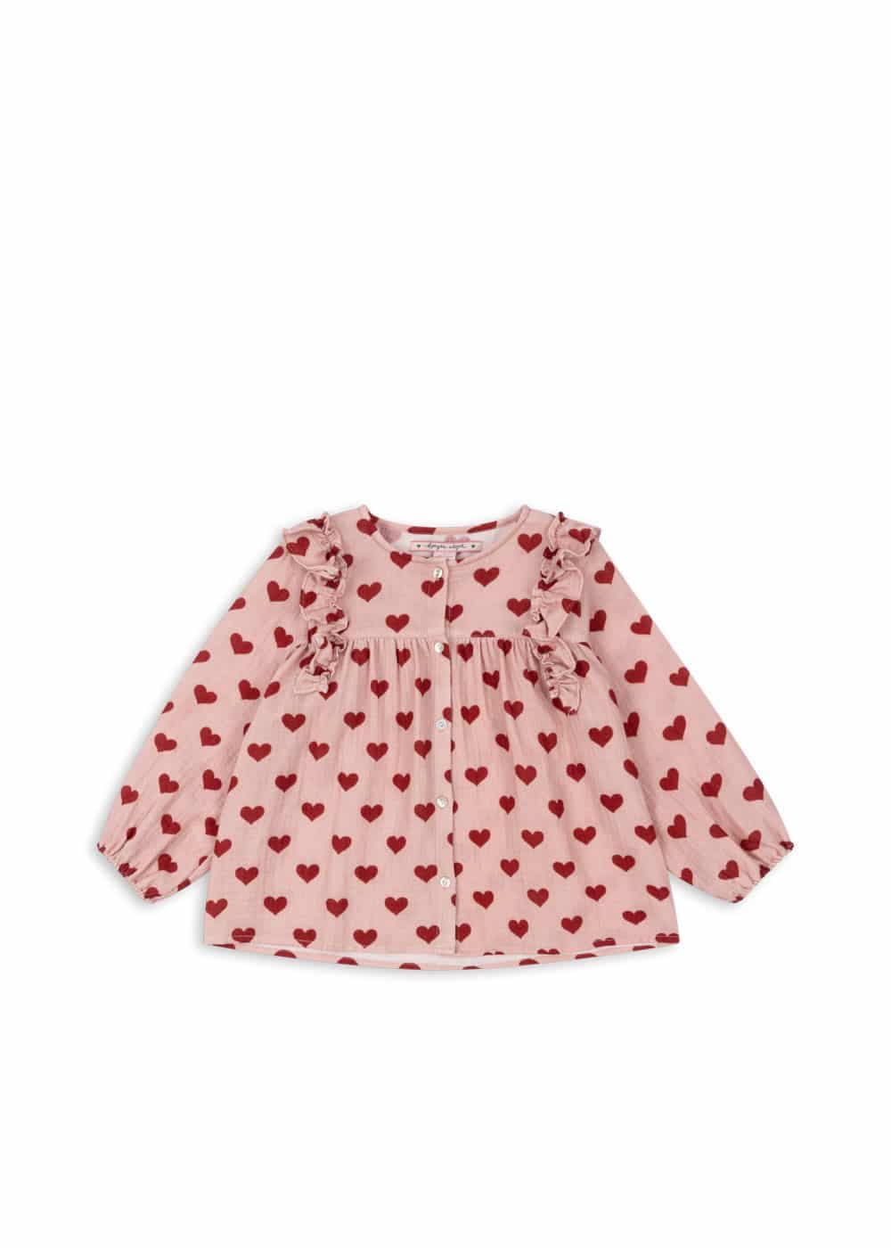 Konges Sløjd / Coco Flæsebluse / Amour Mellow — billede 1