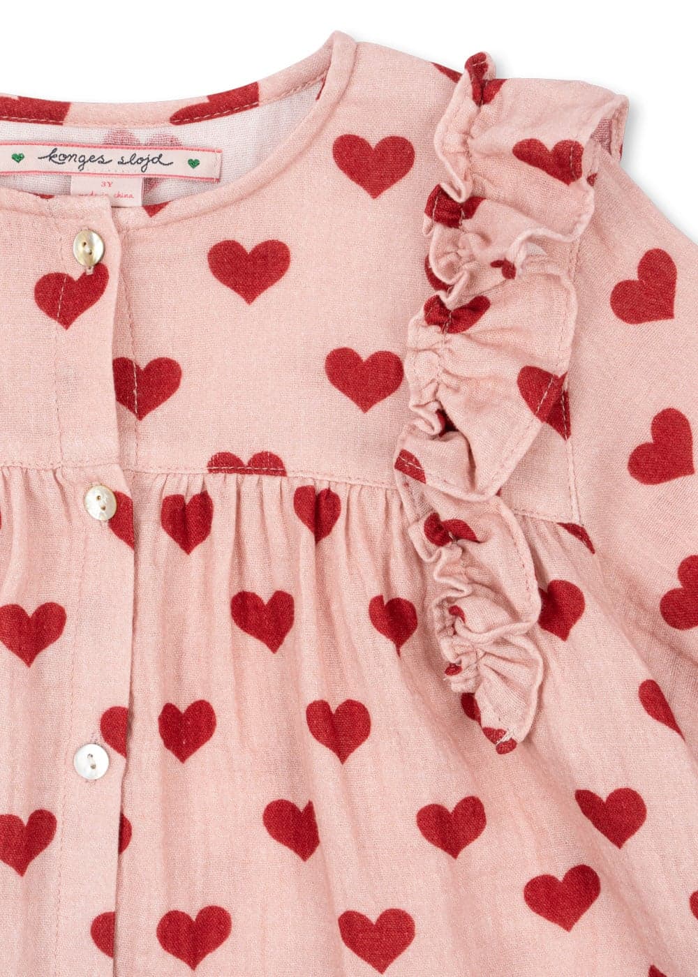 Konges Sløjd / Coco Flæsebluse / Amour Mellow — billede 3