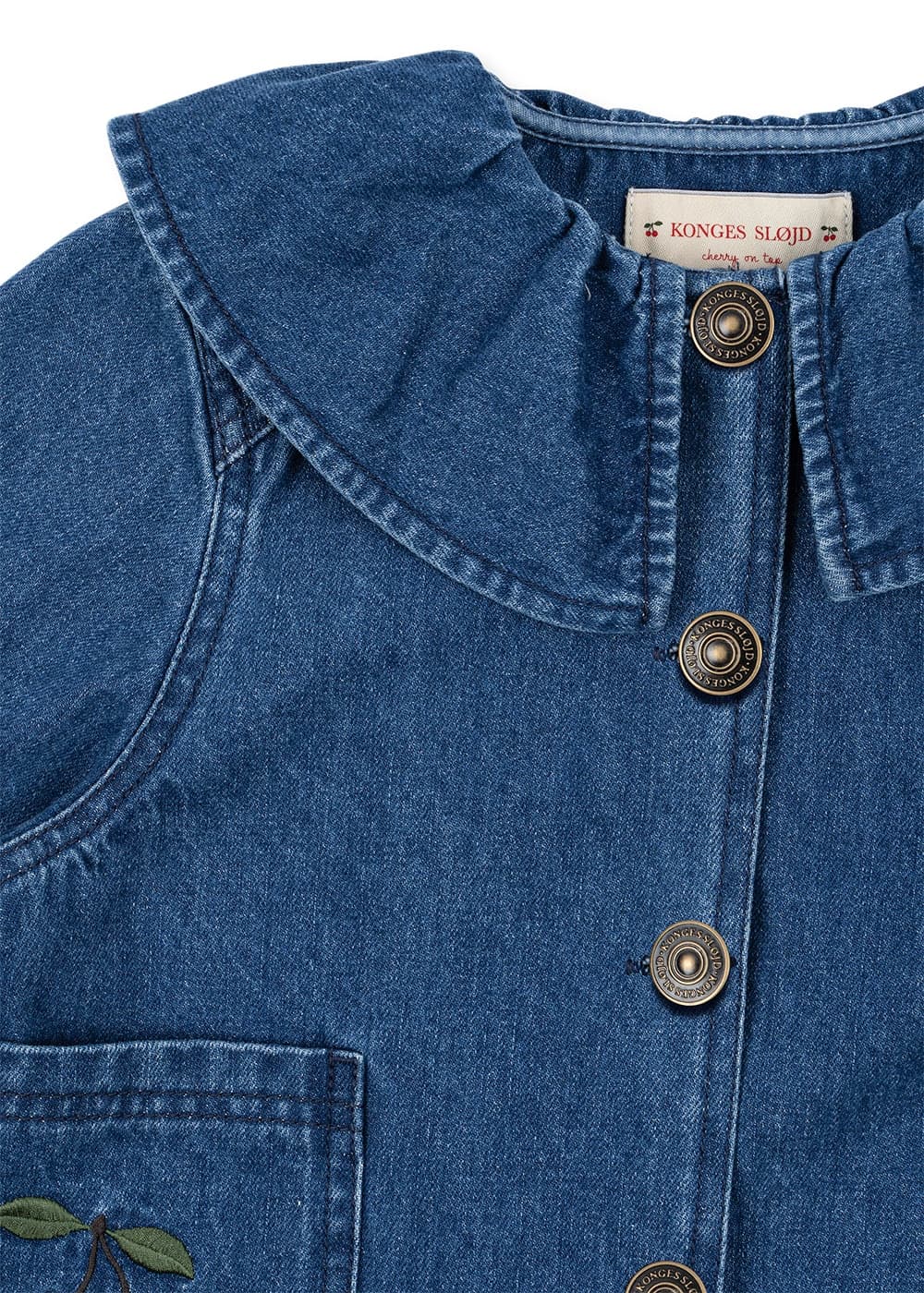 Konges Sløjd / Magot Denim Skjorte / Cherry — billede 3