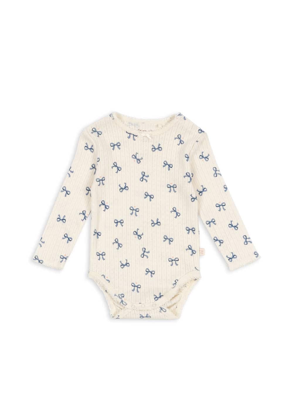 Konges Sløjd / Minnie body med sløjfer / Bow Blue