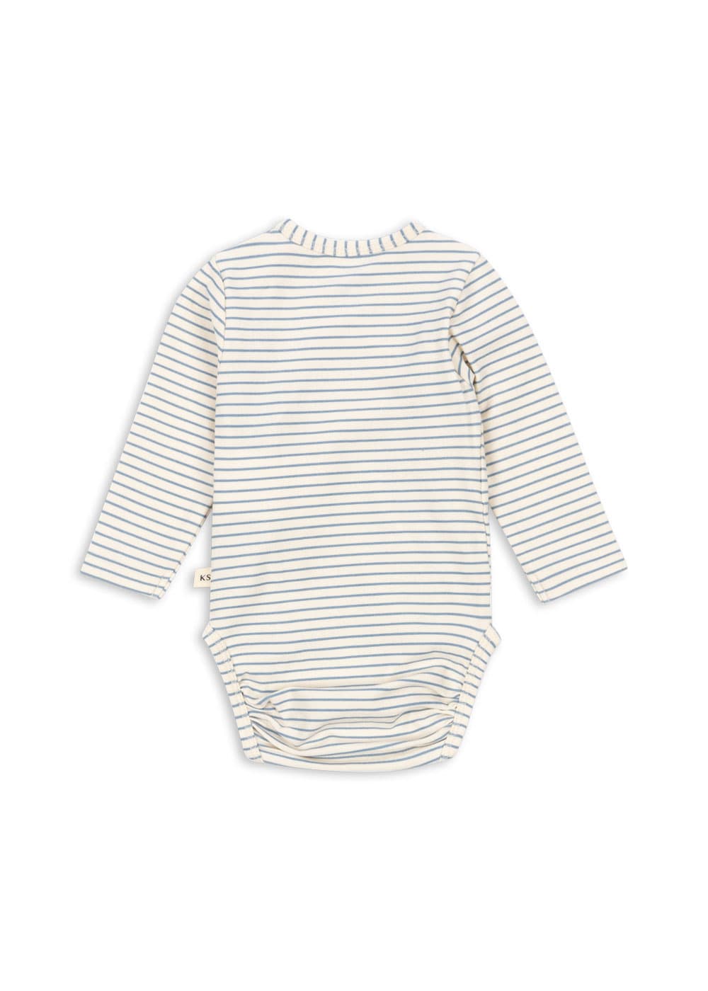 Konges Sløjd / Basic newborn body / Stripe Bluie — billede 2