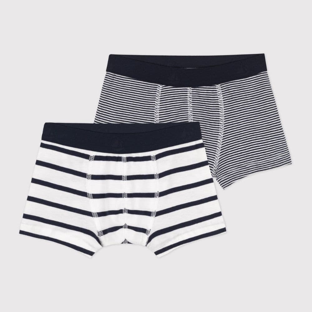 Petit Bateau / 2-pak underbukser / dreng — billede 1