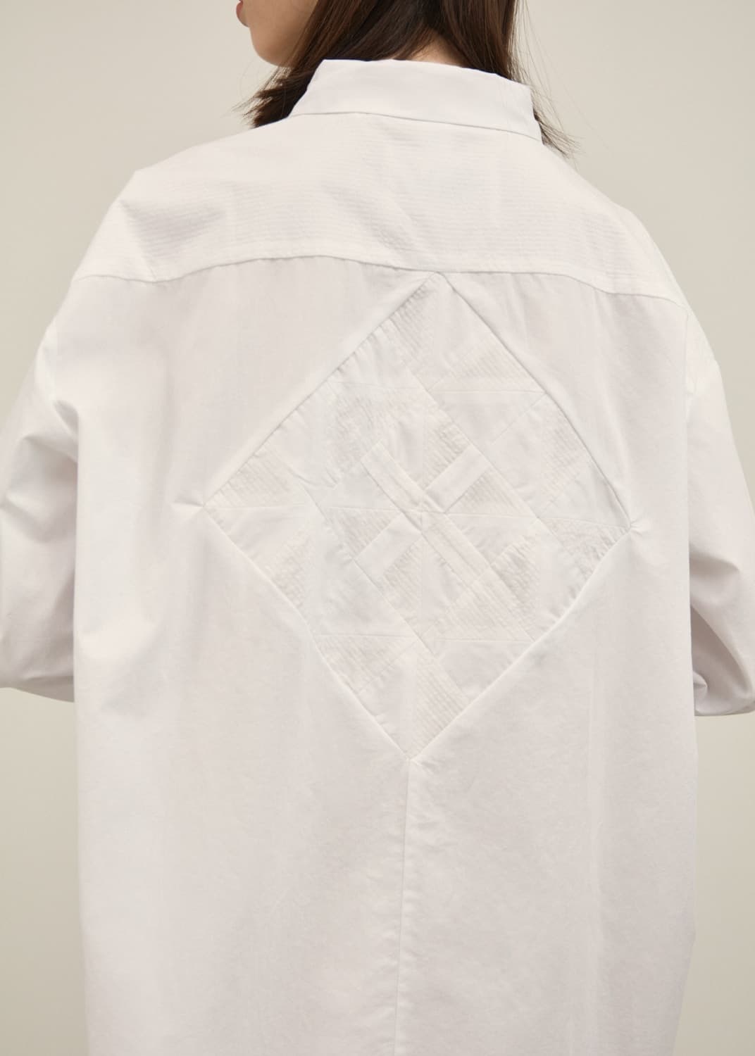 Aiayu / Shirt Quilt / Pure Ecru — billede 1